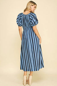 Pinch - Stripe Midi Dress