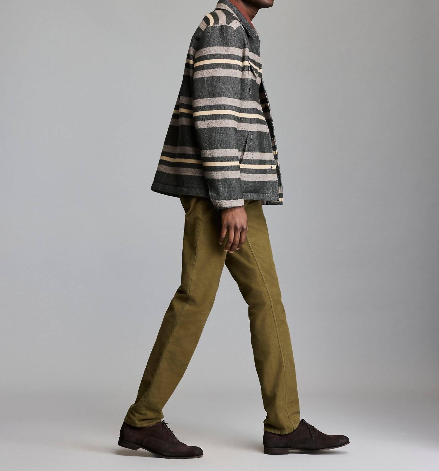Billy Reid - Heirloom Stripe Woodsman Jacket