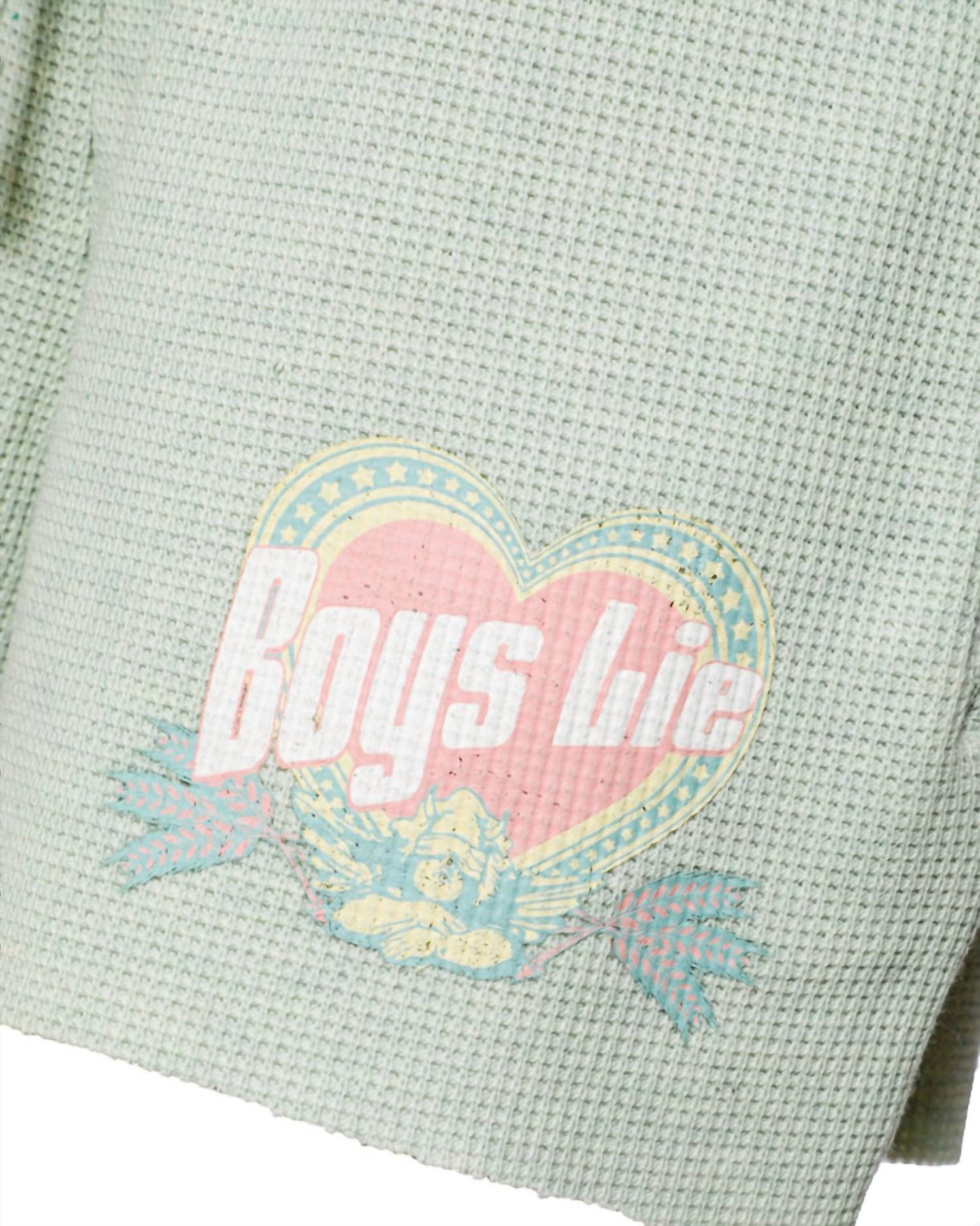 Boys Lie - Breakfast Beers Pastel Basic Shorts