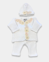 Gita - Girl's 2pc Sequence Sweater With Hat