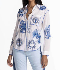 Johnny Was - Pocket relaxed shirt