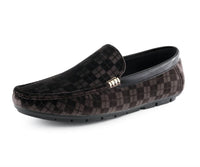 Amali Men's Jace Slip-on Dress Shoes Loafer in brown - men's loafer