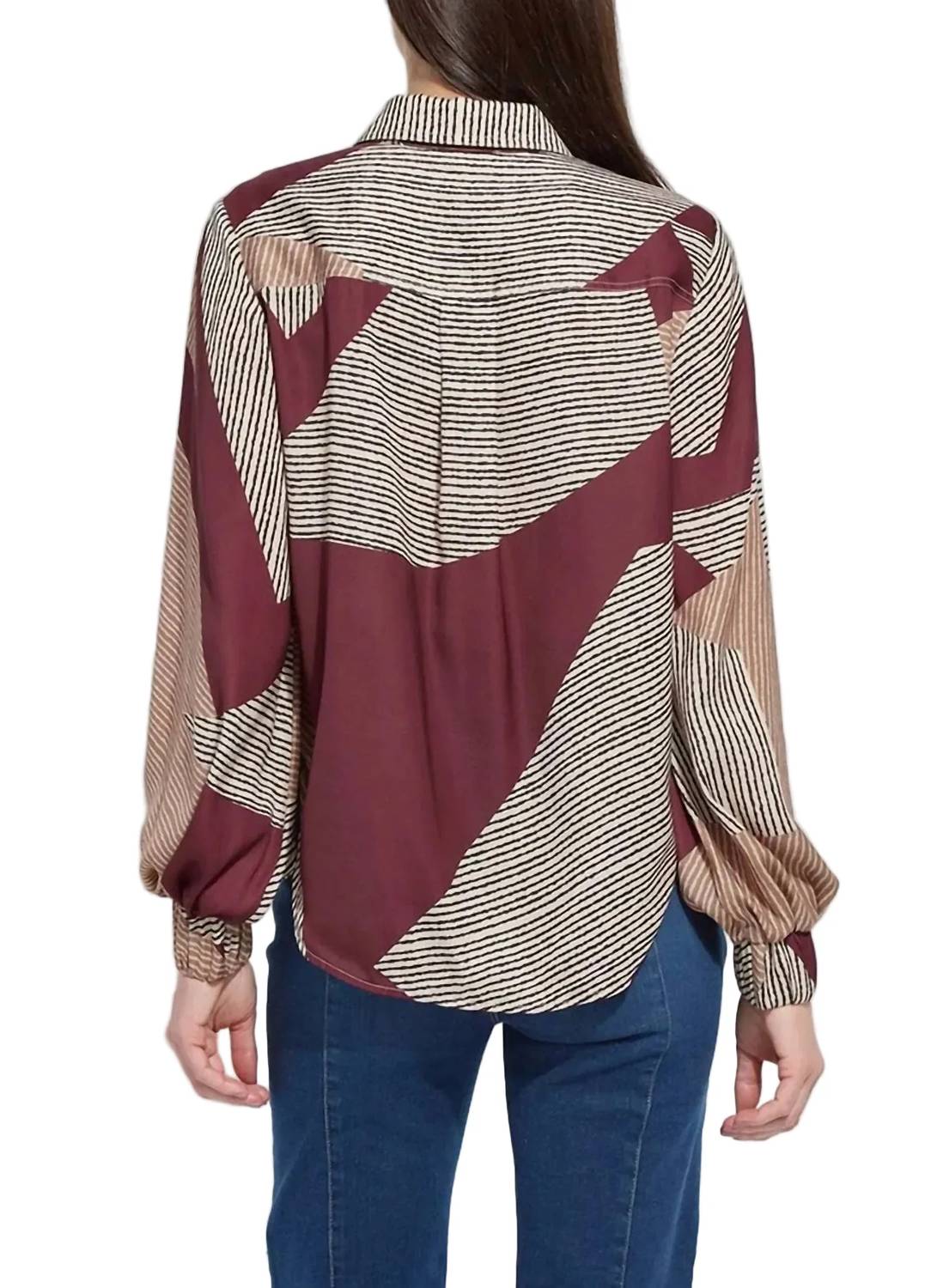 Lysse - Anish Elastic Cuff Shirt Blouse