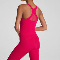 Spanx - Get Moving V Neck Shelf Tank Top