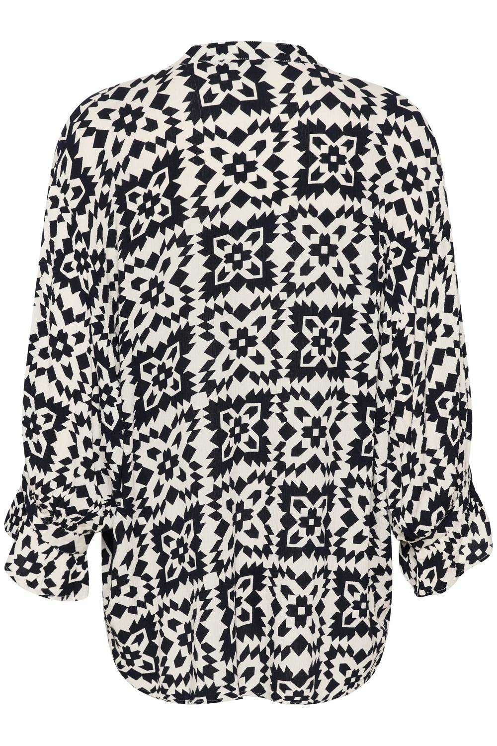 Soaked In Luxury - Zaya V-notch Neck Blouse