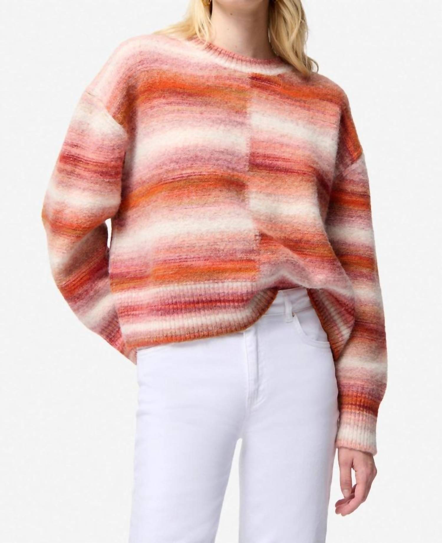 vanessabruno Faustine Knit Sweater in amber - women's sweater