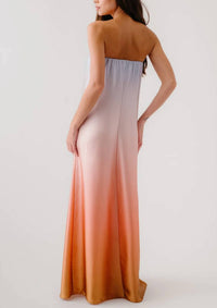 Sablyn - Arden Strapless Ombre Maxi Dress