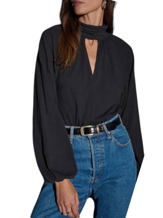 Nation Ltd - Rosalie Keyhole Blouse