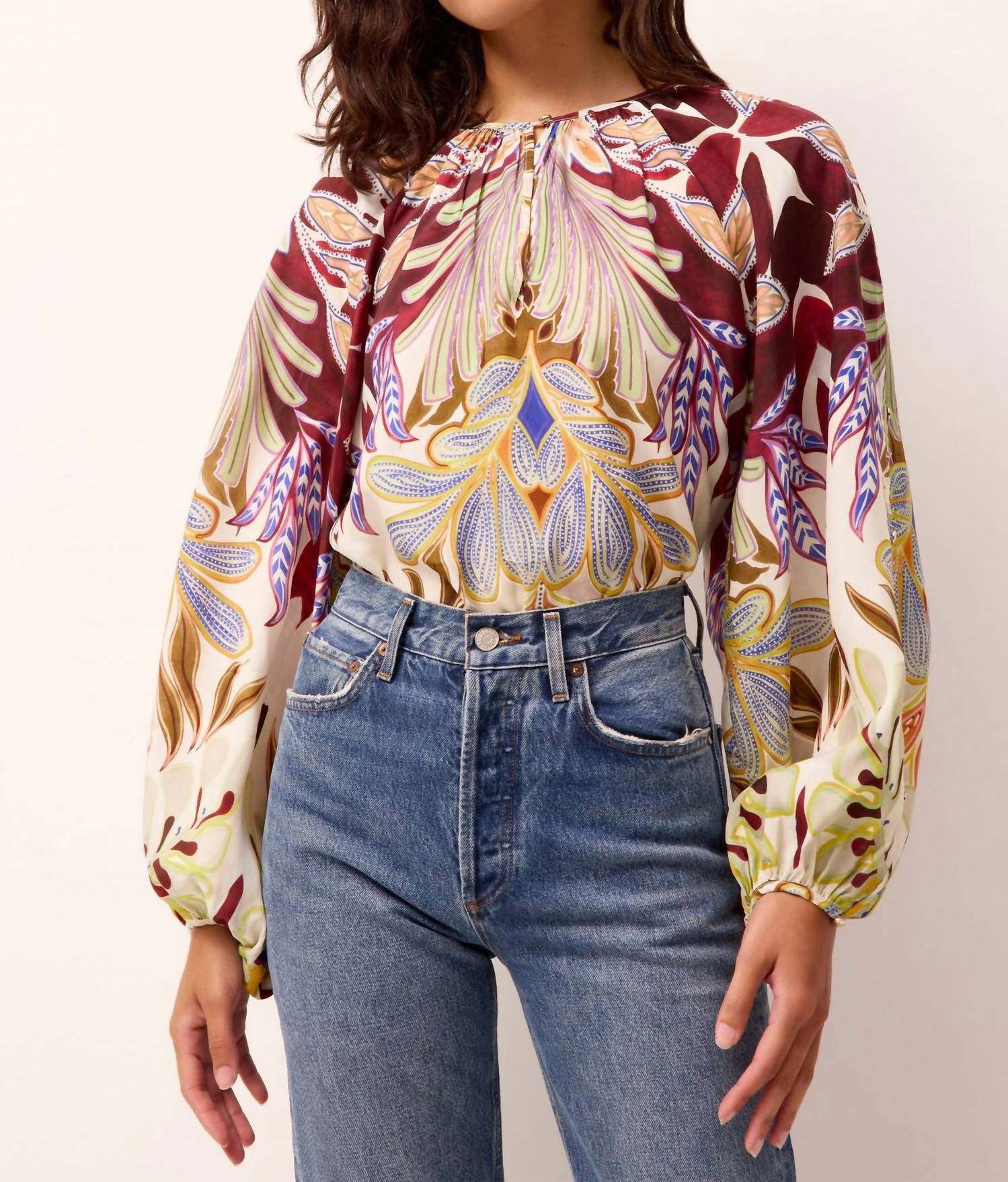 Marie Oliver - Arabella Long Sleeve Top