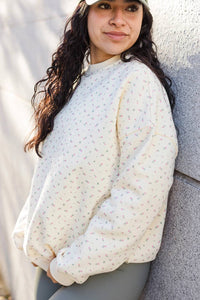 Sunkissed Coconut - Sunkissed Floral Print Sweatshirt
