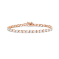 Diana M Jewels - Women's Round Lab-Grown Diamond Jewelry Bracelet (3.00 Ct) - Signature