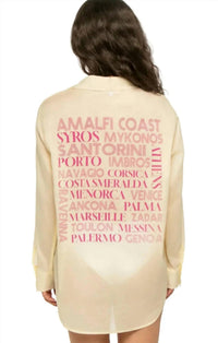 Sundry - Oversized Destinations Shirt