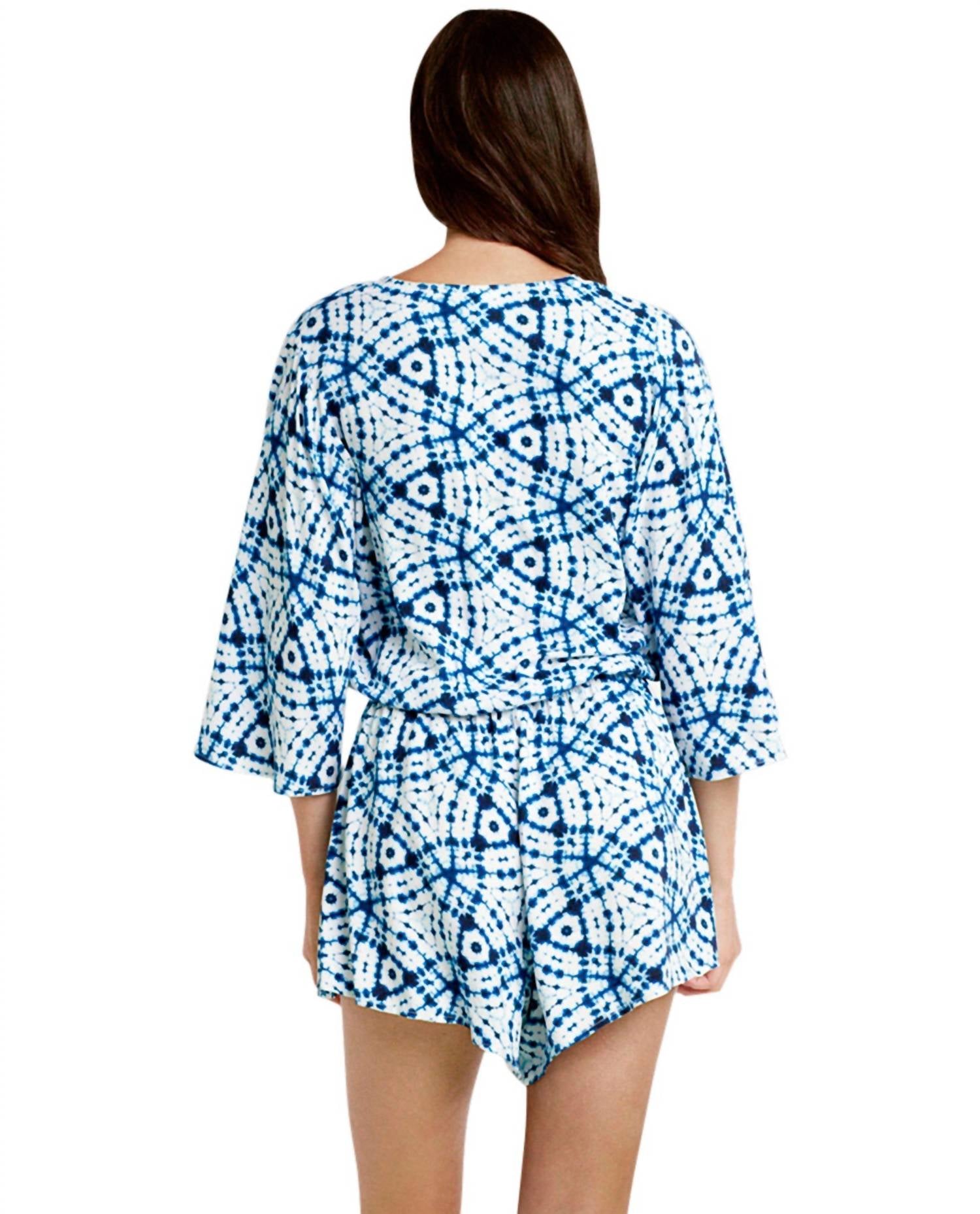 Seafolly - Bahama Blue Deep V Romper