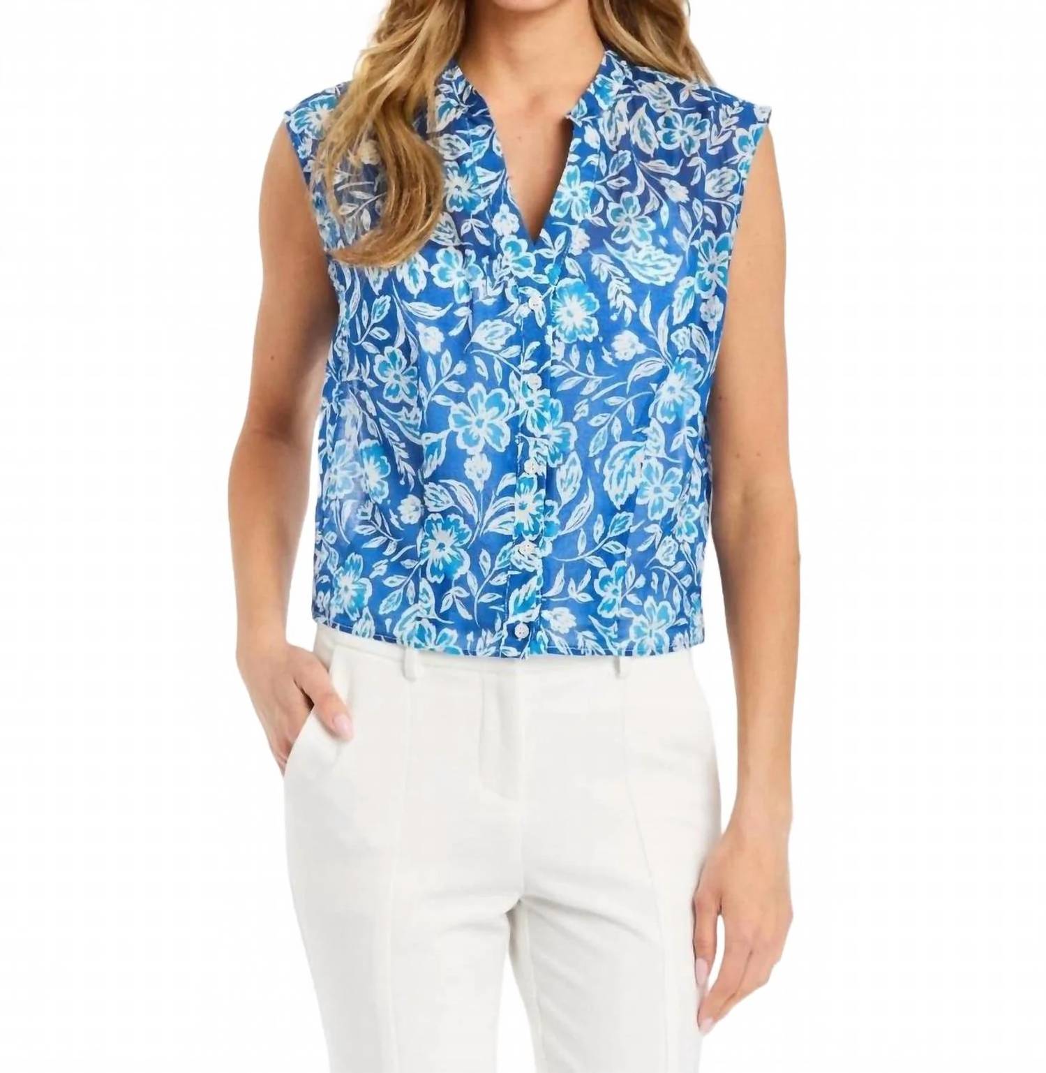 Drew - Montana Print Blouse