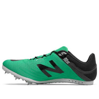 New Balance Men's Md500 V6 Spike Shoes in emerald black - men's shoe - detail view