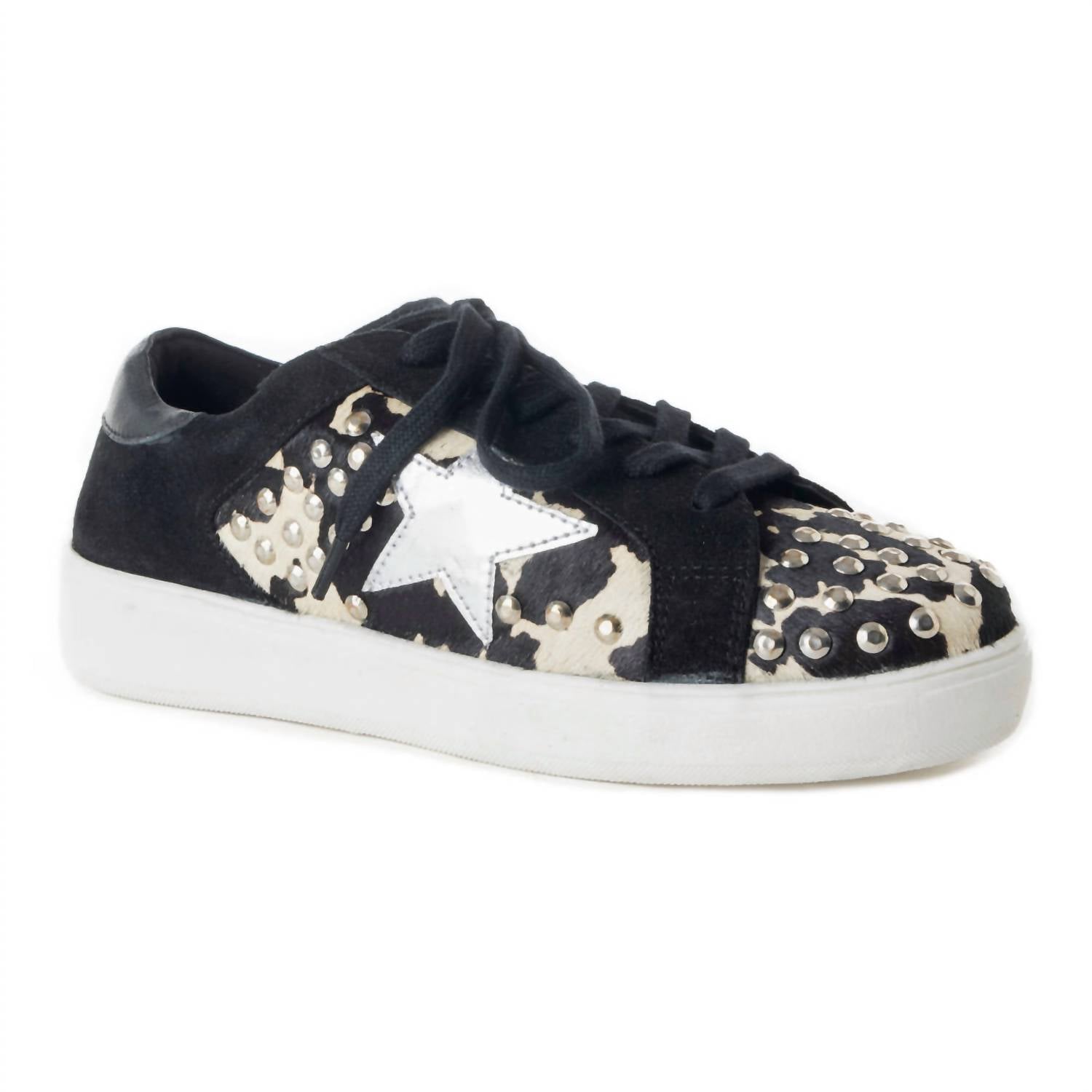 Myra Women's Giggle Sneakers in cow - women's sneaker - alternate view