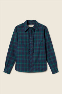 TROVATA Ava Shirt in nocturne plaid - women's shirt - view 7