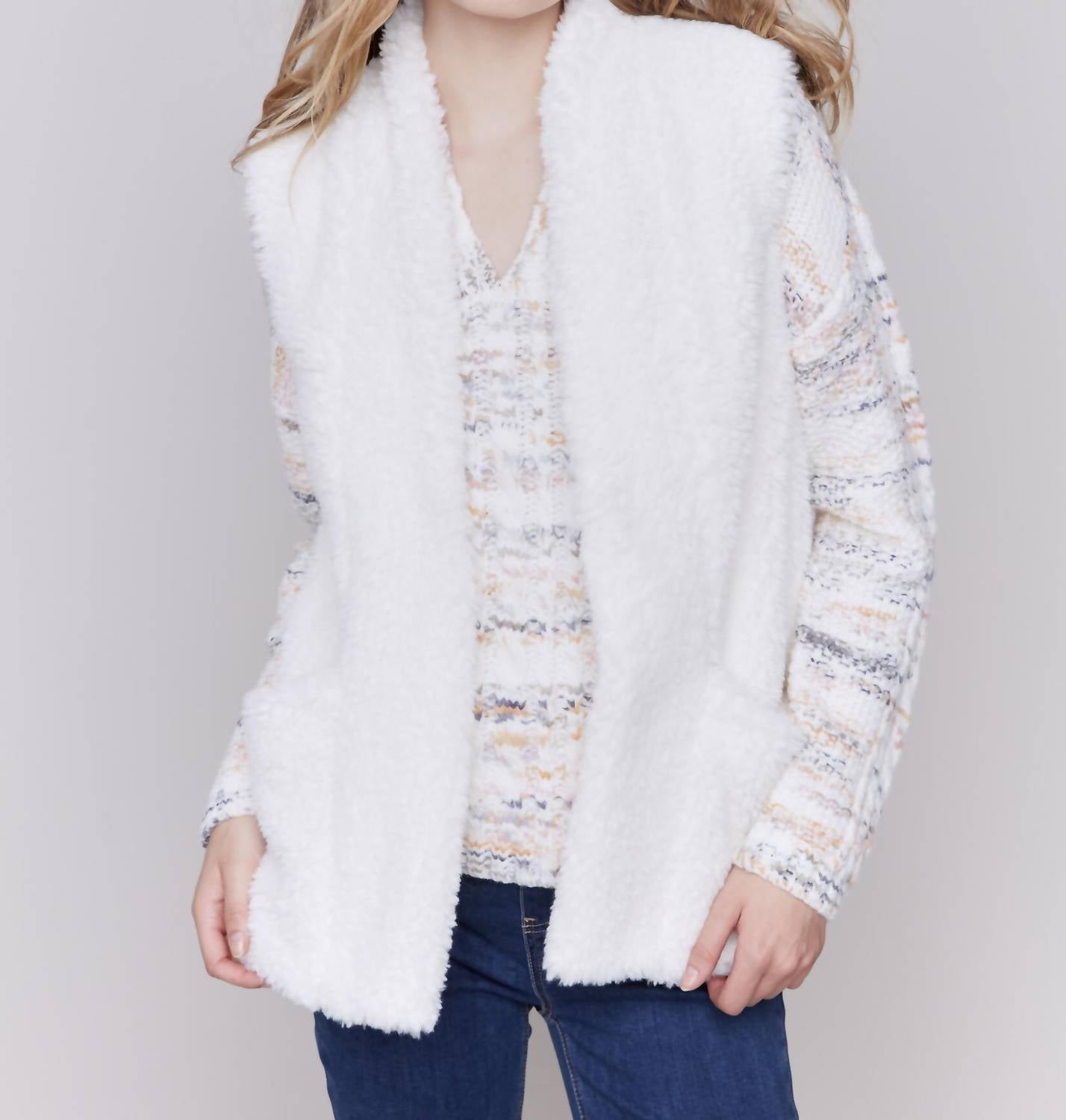Charlie B - Faux Fur Vest