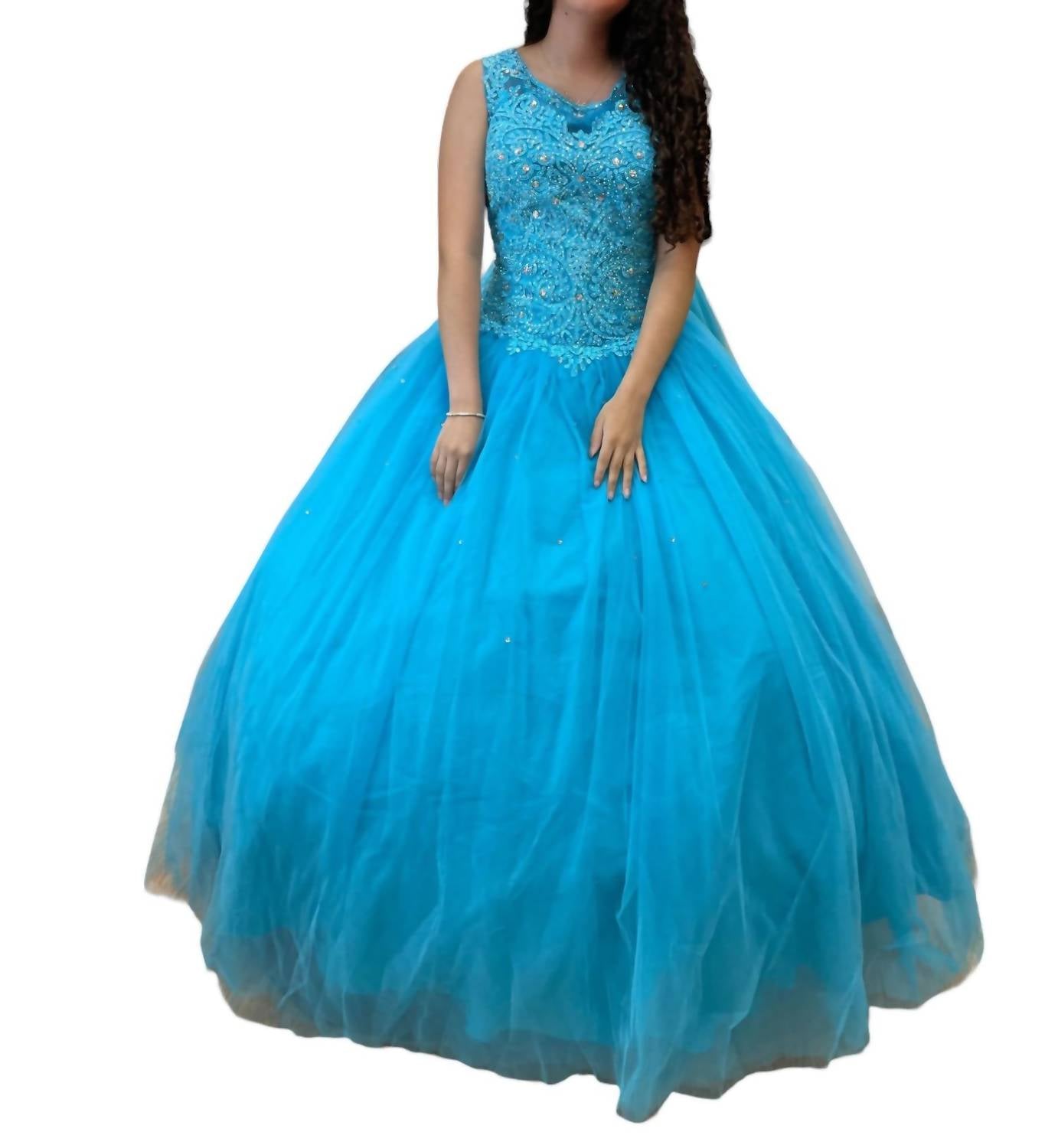 House Of Wu - Scoop Neck Quinceañera Dress