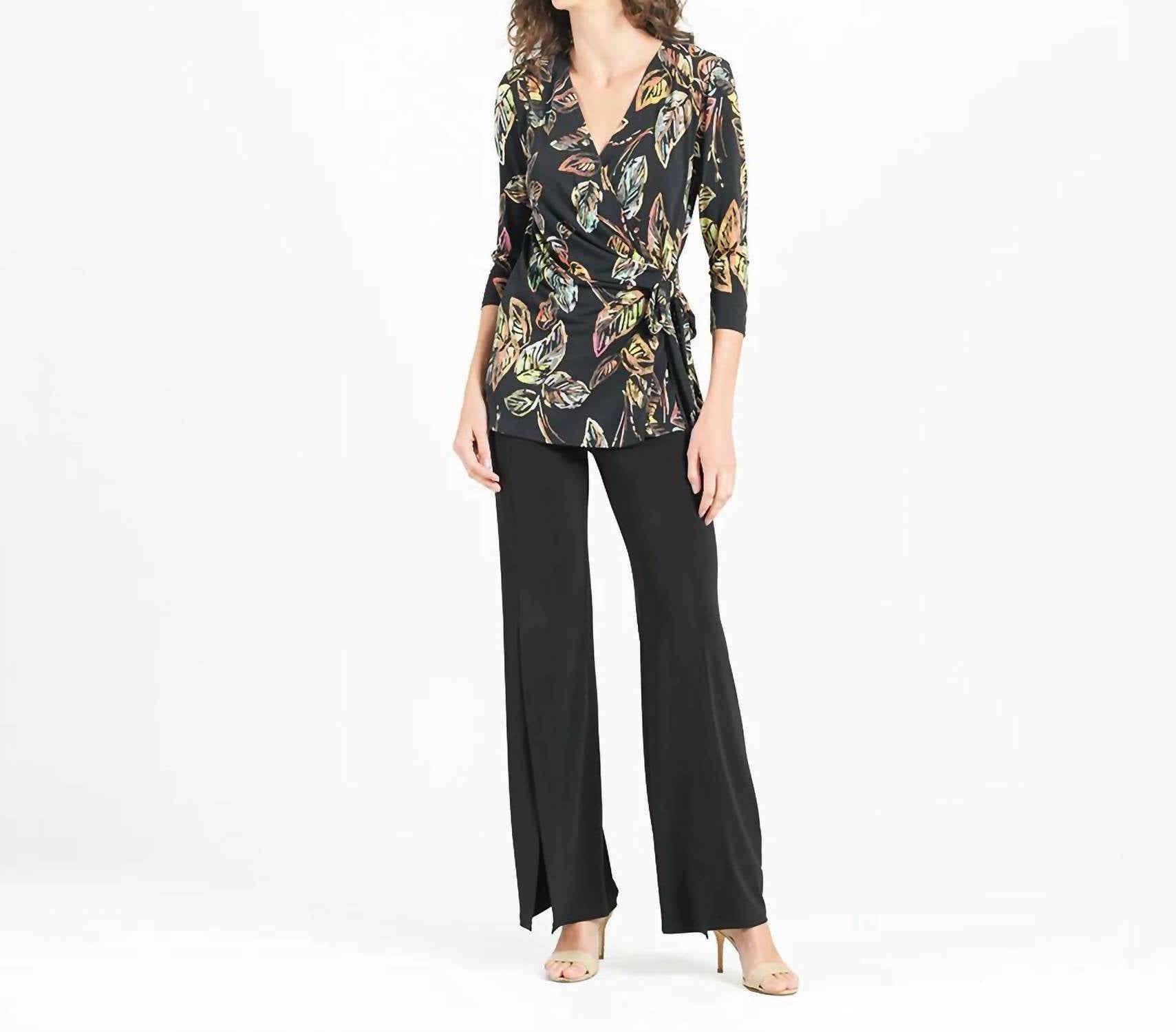 Clara Sunwoo - V-neck wrap top