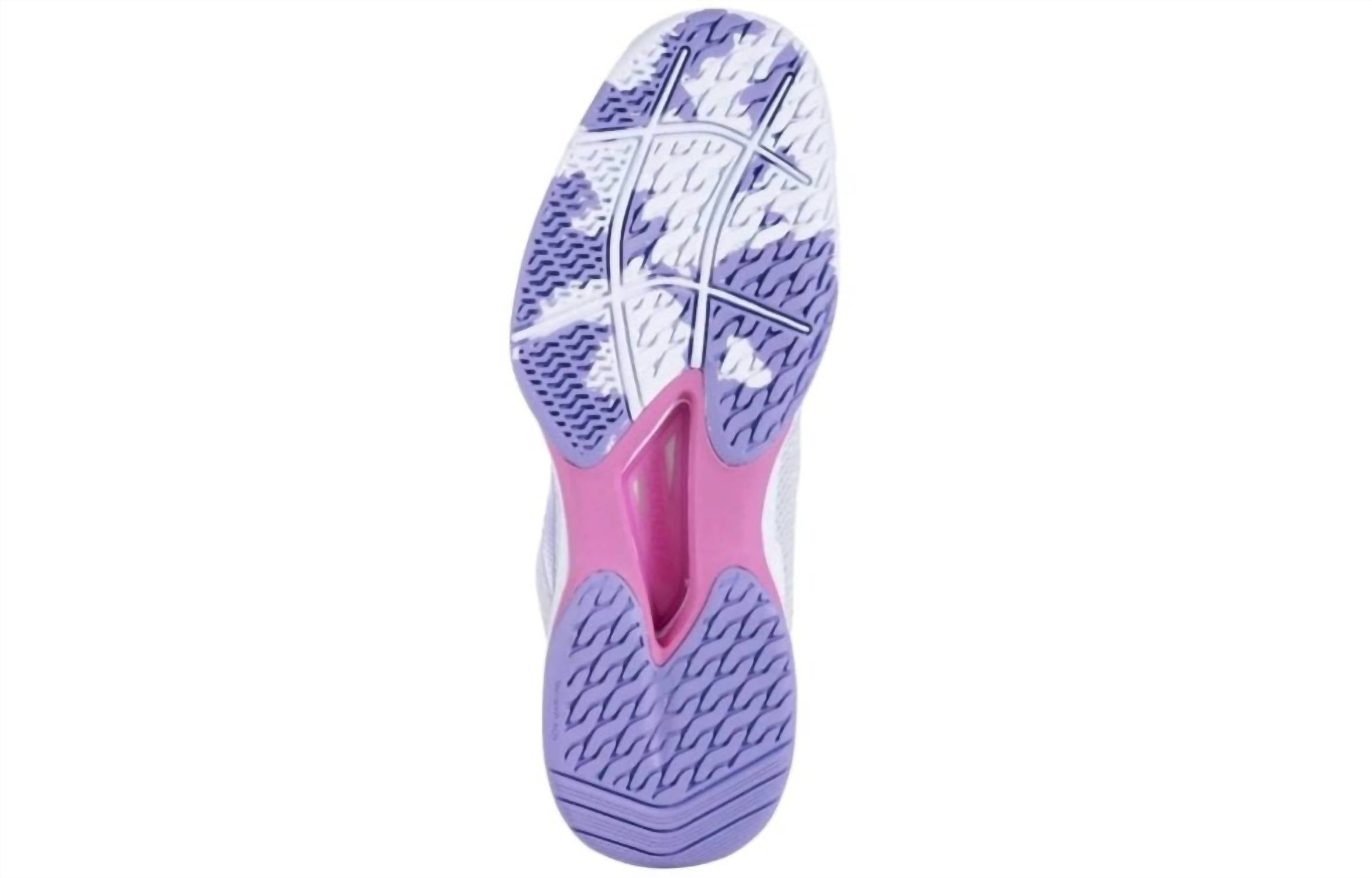 BabolaT Women's Jet Tere Ac Shoe in white lavender - women's sneaker - alternate view