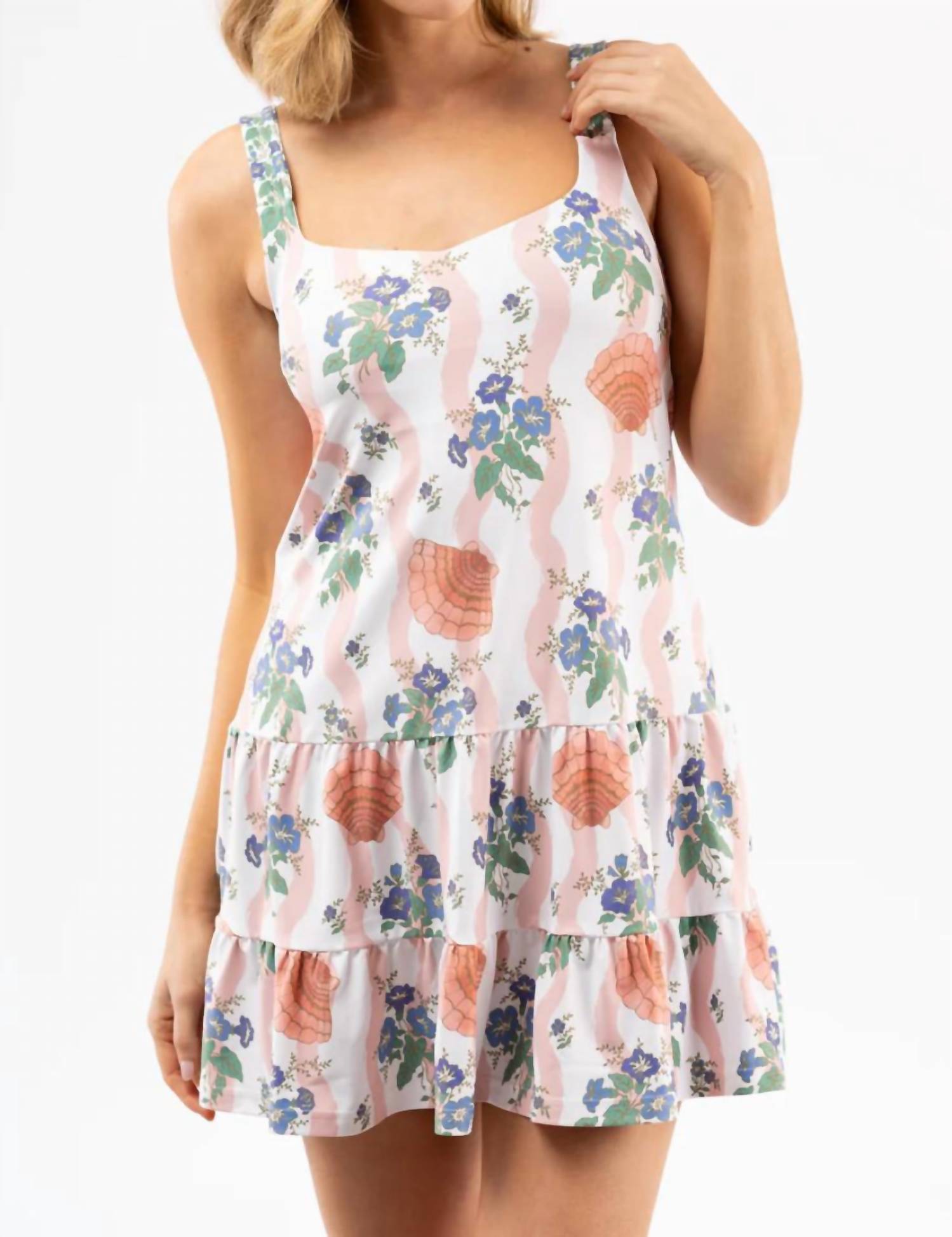 SMITH & QUINN Women's Ines Dress in shell garden - women's dress
