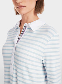 Marc Cain - Dress with polo collar