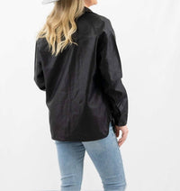 Coalition La - Vegan Leather Shacket
