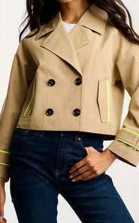 Lisa Todd - Trench Cropped Jacket