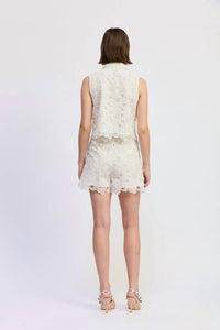 En Saison - Candance Lace Top