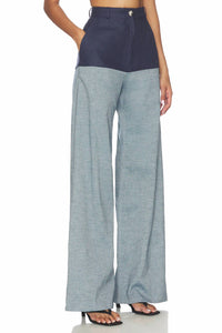 Matthew Bruch - High-waist Combo Jeans