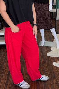 Rae Mode - Slub Cotton Barrel Pants