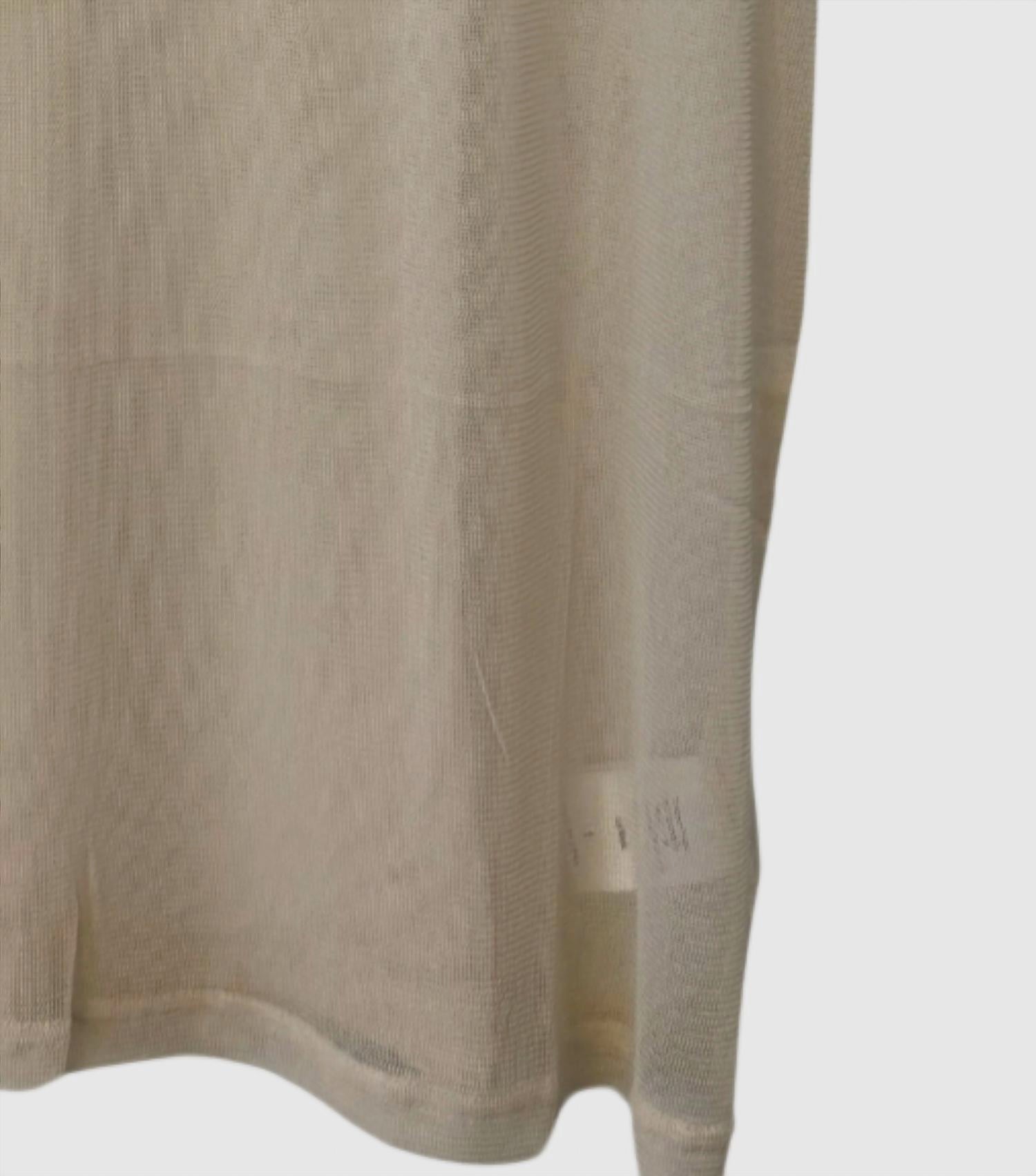 Brazeau Tricot - Women's Silk Tulle Boyfriend Top