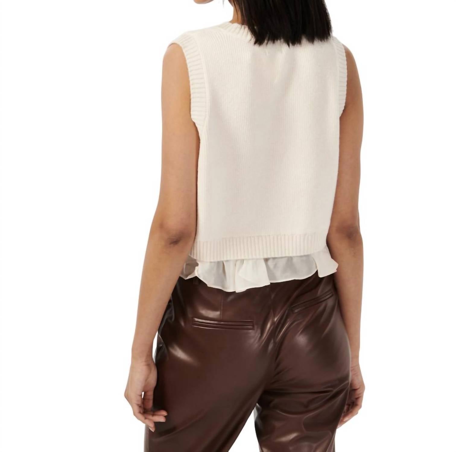 Cami Nyc - Irai Cropped Sweater Vest
