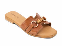 Chocolat Blu - Women's Baz Leather Flats