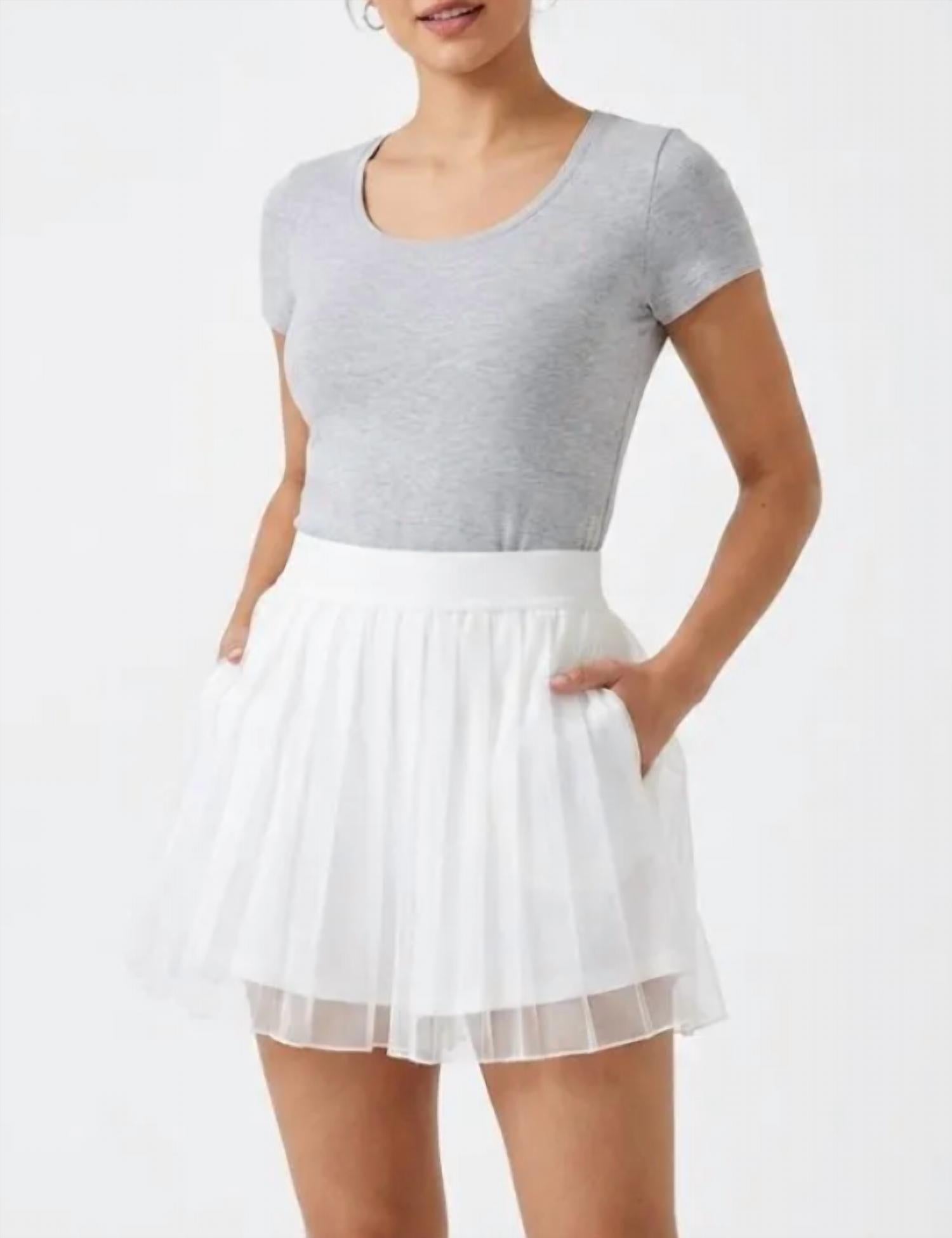 2 Liv - Tulle Skirt Biker Short