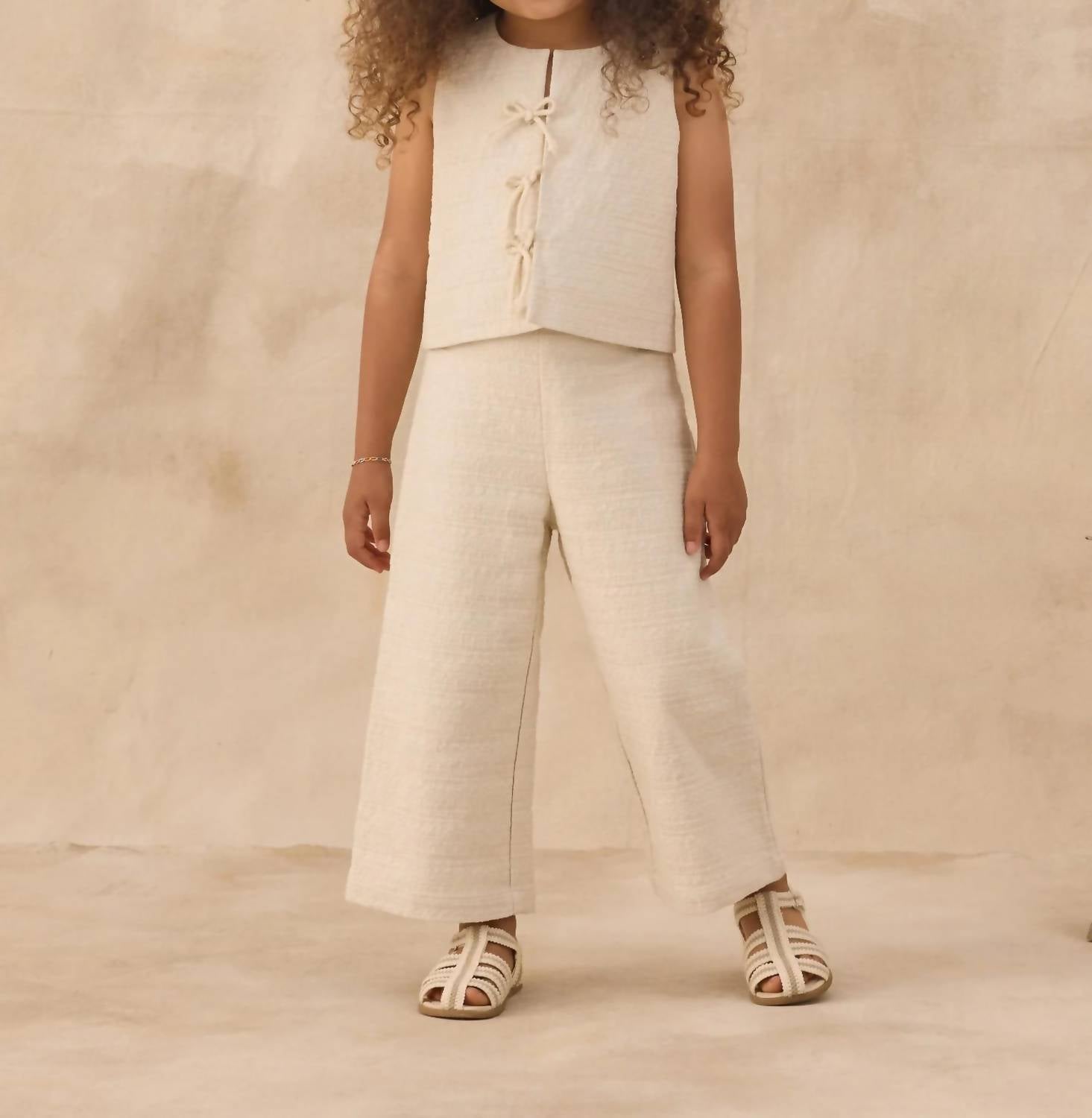 Rylee + Cru - Kid's Logan Wide Leg Pants