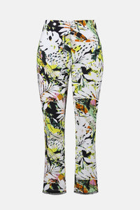 Joseph Ribkoff - Floral High-waisted Trousers