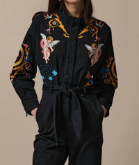 Paolita Isabel Jumpsuit in seraphina - women's pants - view 4