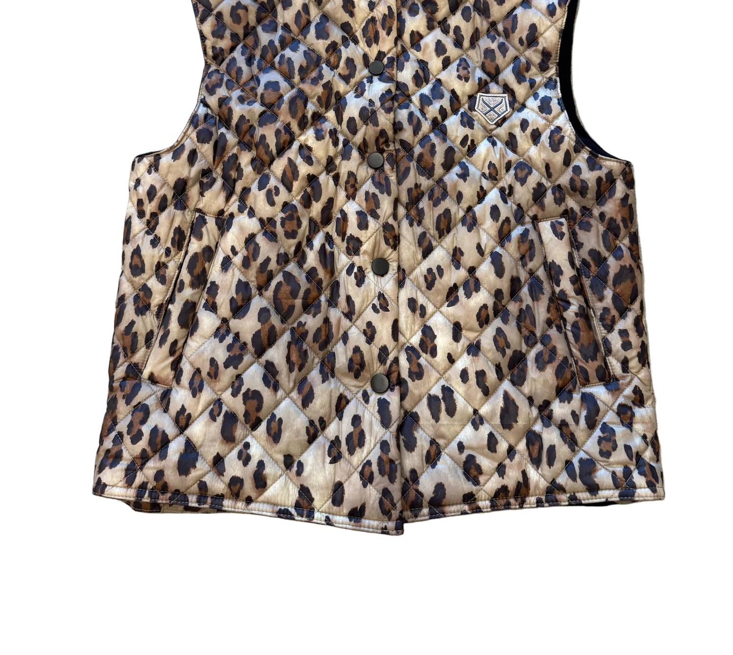 Powder Puff Collection - High Collar Boxy Quilted Vest