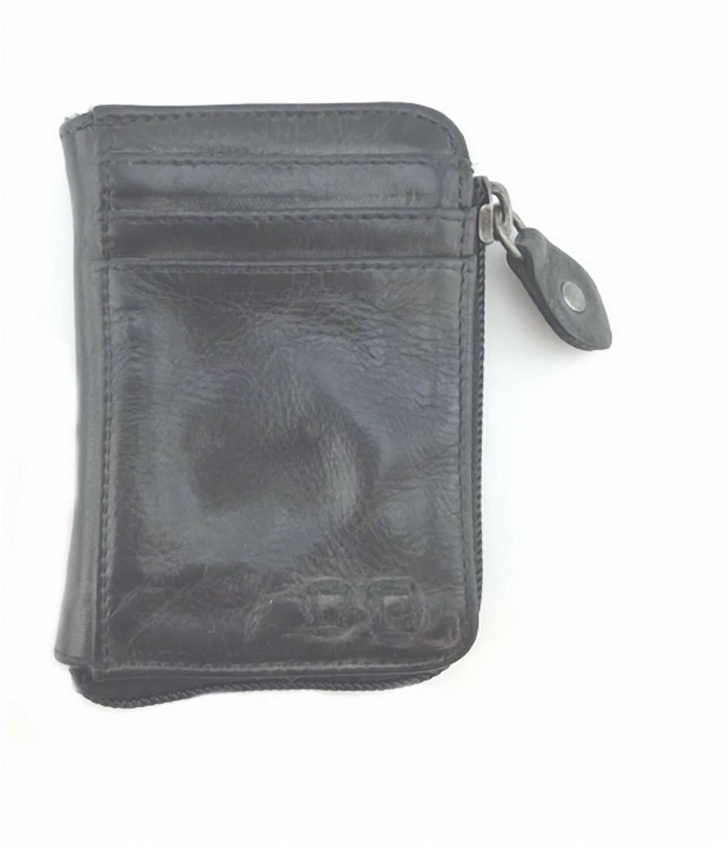 BEDSTU Carrie Compact Leather Wallet in black dd - women's bag