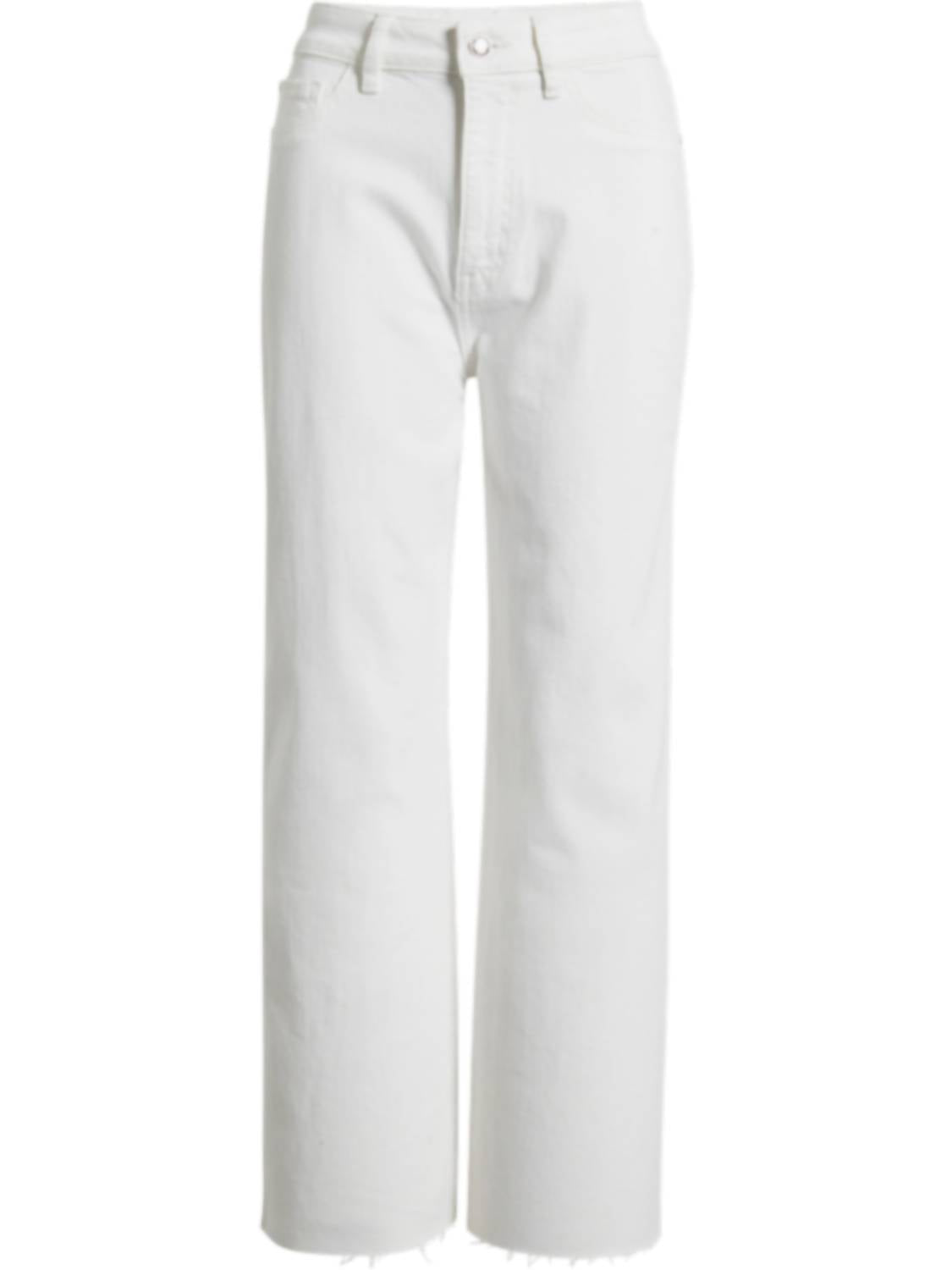 Warp + Weft - Icn Cropped Wide Leg Jeans