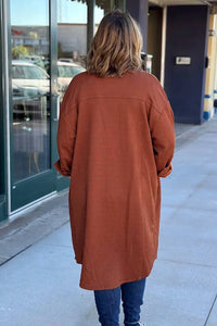Staccato - Women's Carter Textured Overshirt Duster Jacket