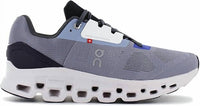 On Cloud Men's Cloudstratus Textile Synthetic Trainers in midngith blue and white - men's shoe