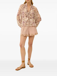 Marie Oliver - Florence Floral Tie Blouse Top