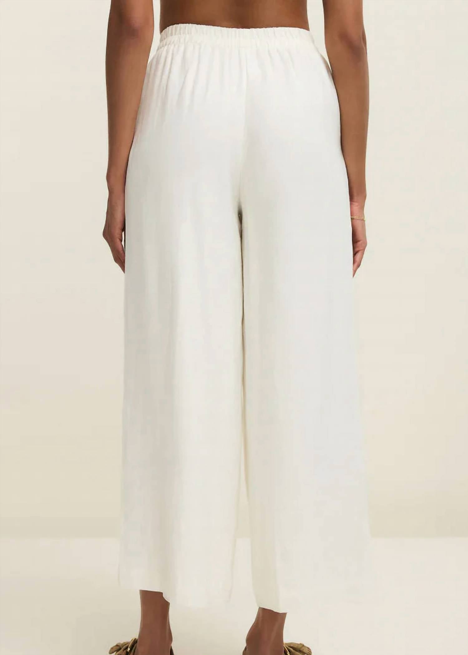 Z Supply - Scout Wide Leg Linen Pants