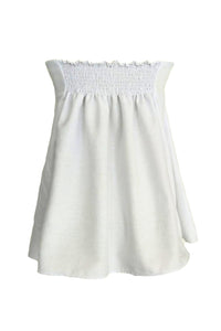 Soah - Women's Milan Linen Blend Strapless Top