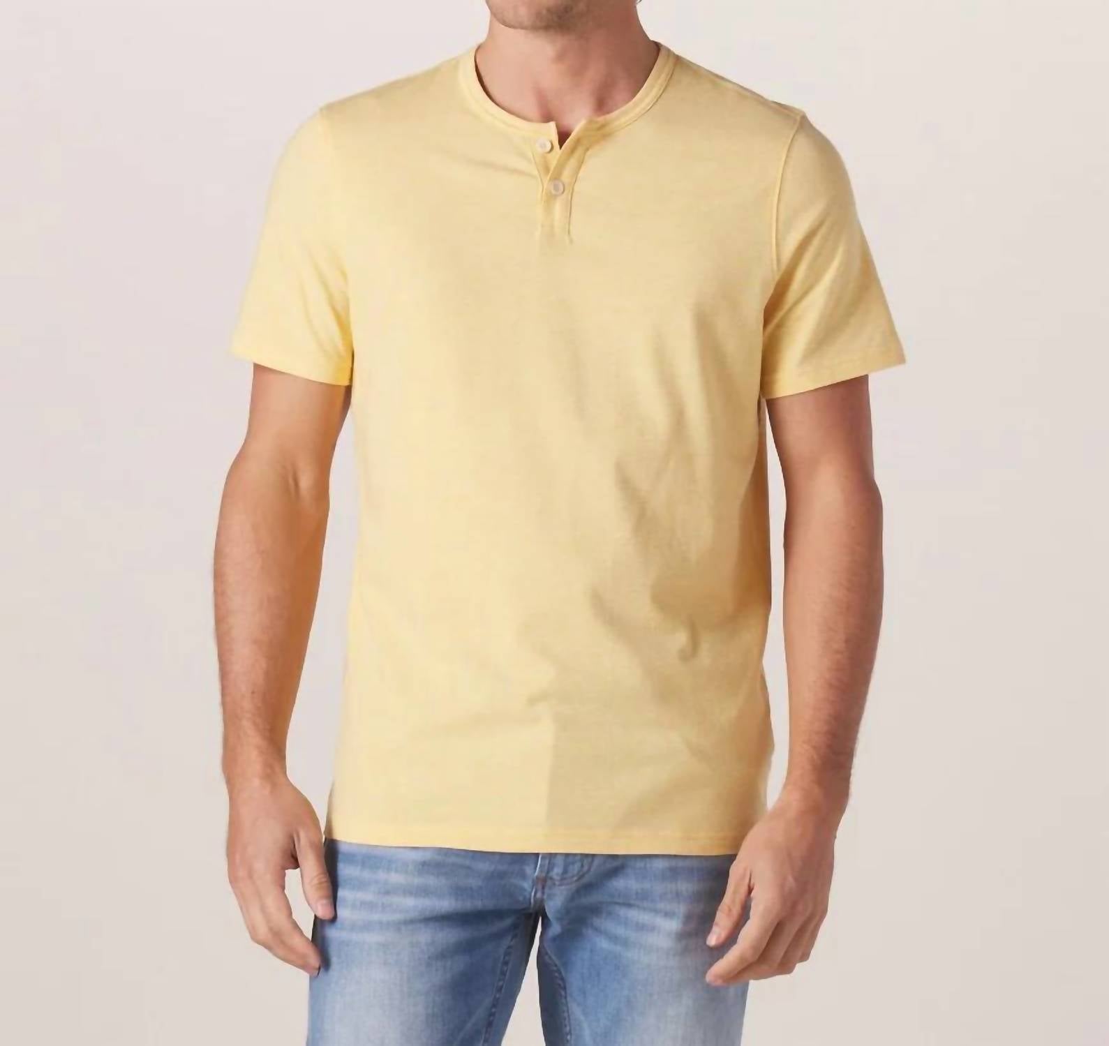 The Normal Brand - Active Puremeso Weekend Henley Tee