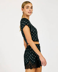 Line And Dot - Sophie Polka Dot Top