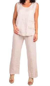 Gigi Moda - Palermo Linen Sleeveless Top
